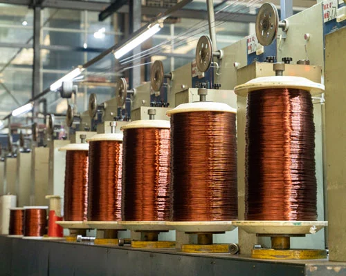 PAI and PI-coated Round Magnet Copper Wires