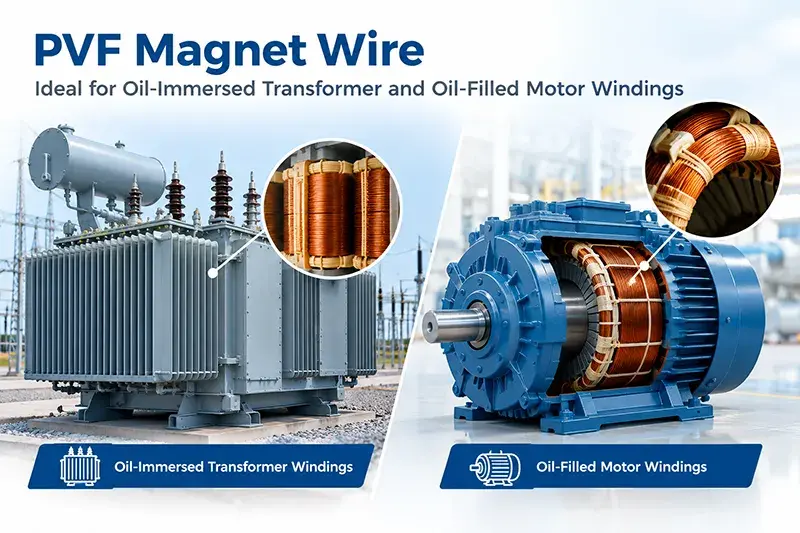 pvf enameled aluminum wire application