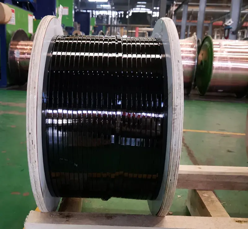 flat copper wire