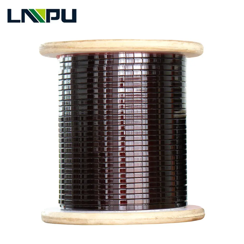 flat aluminum winding wire